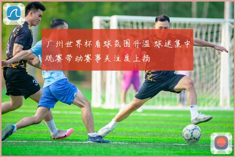 广州世界杯看球氛围升温 球迷集中观赛带动赛事关注度上扬