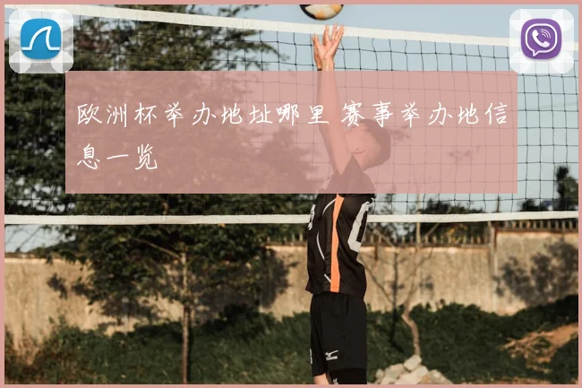欧洲杯举办地址哪里 赛事举办地信息一览