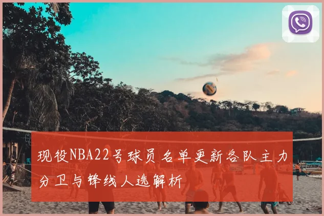 现役NBA22号球员名单更新各队主力分卫与锋线人选解析