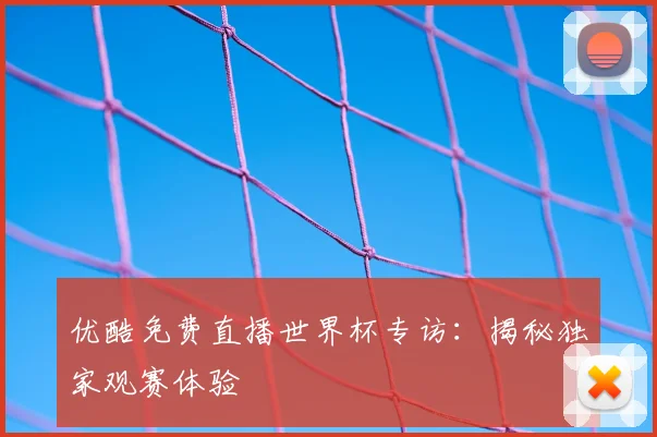 优酷免费直播世界杯专访：揭秘独家观赛体验